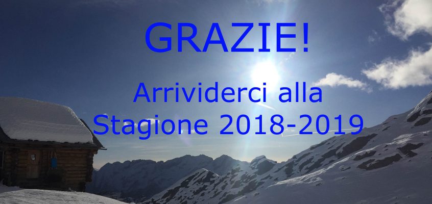 Grazie per questa magnifica stagione 2017-2018